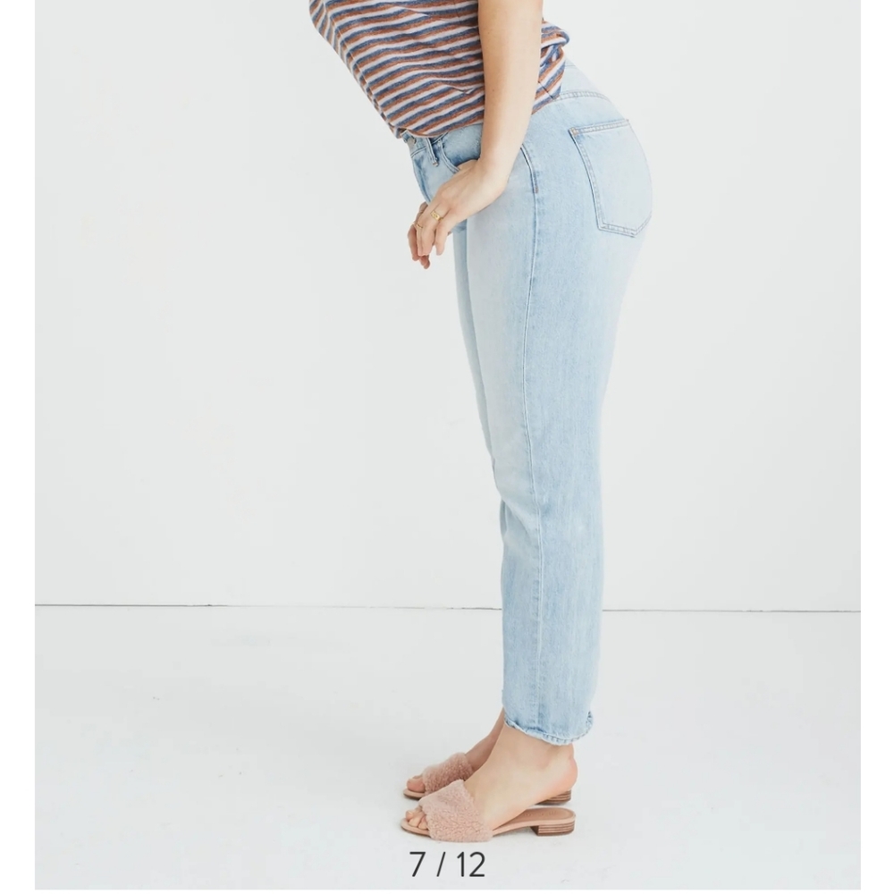 Madewell perfect vintage high waist straight jeans Size 31 / US 12